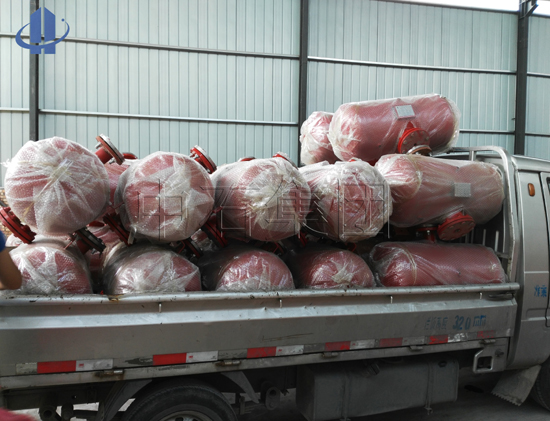 中石集團空氣炮發貨